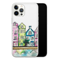 Casimoda iPhone 12 Pro Max siliconen telefoonhoesje - Amsterdam