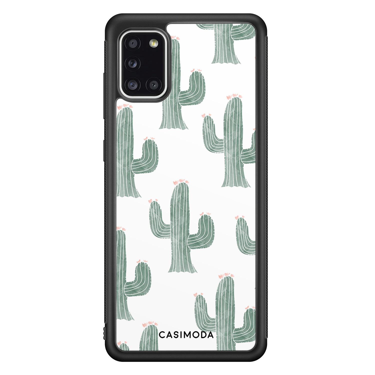 Samsung Galaxy A31 hoesje - Cactus print