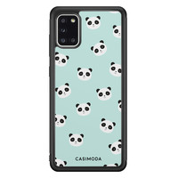 Casimoda Samsung Galaxy A31 hoesje - Panda print