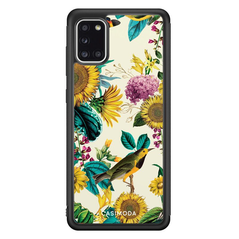 Casimoda Samsung Galaxy A31 hoesje - Sunflowers