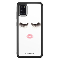 Casimoda Samsung Galaxy A31 hoesje - Kiss wink