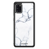 Casimoda Samsung Galaxy A31 hoesje - Marmer grijs