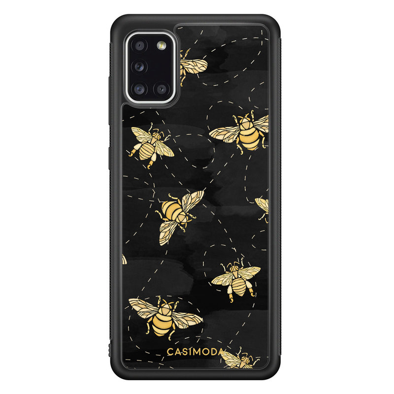 Casimoda Samsung Galaxy A31 hoesje - Bee yourself