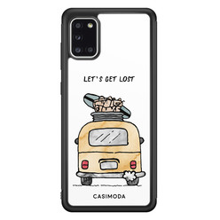 Casimoda Samsung Galaxy A31 hoesje - Let's get lost