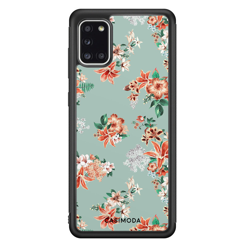 Casimoda Samsung Galaxy A31 hoesje - Lovely flowers