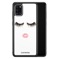 Casimoda Samsung Galaxy A31 hoesje - Kiss wink