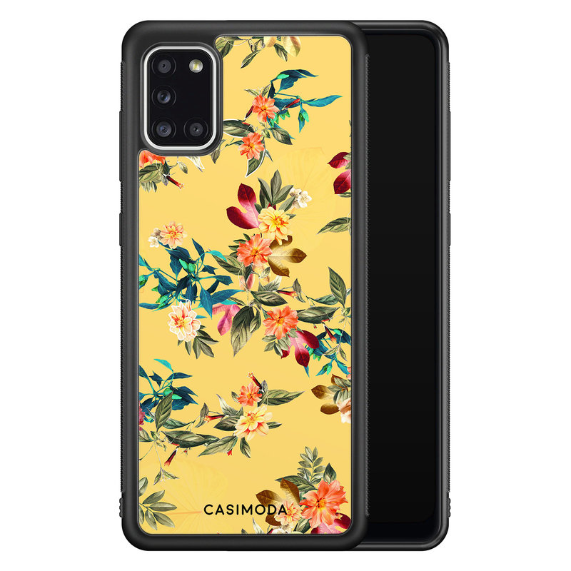 Casimoda Samsung Galaxy A31 hoesje - Florals for days