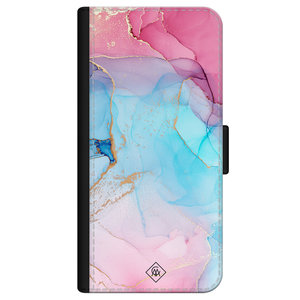 Casimoda iPhone 12 flipcase - Marble colorbomb