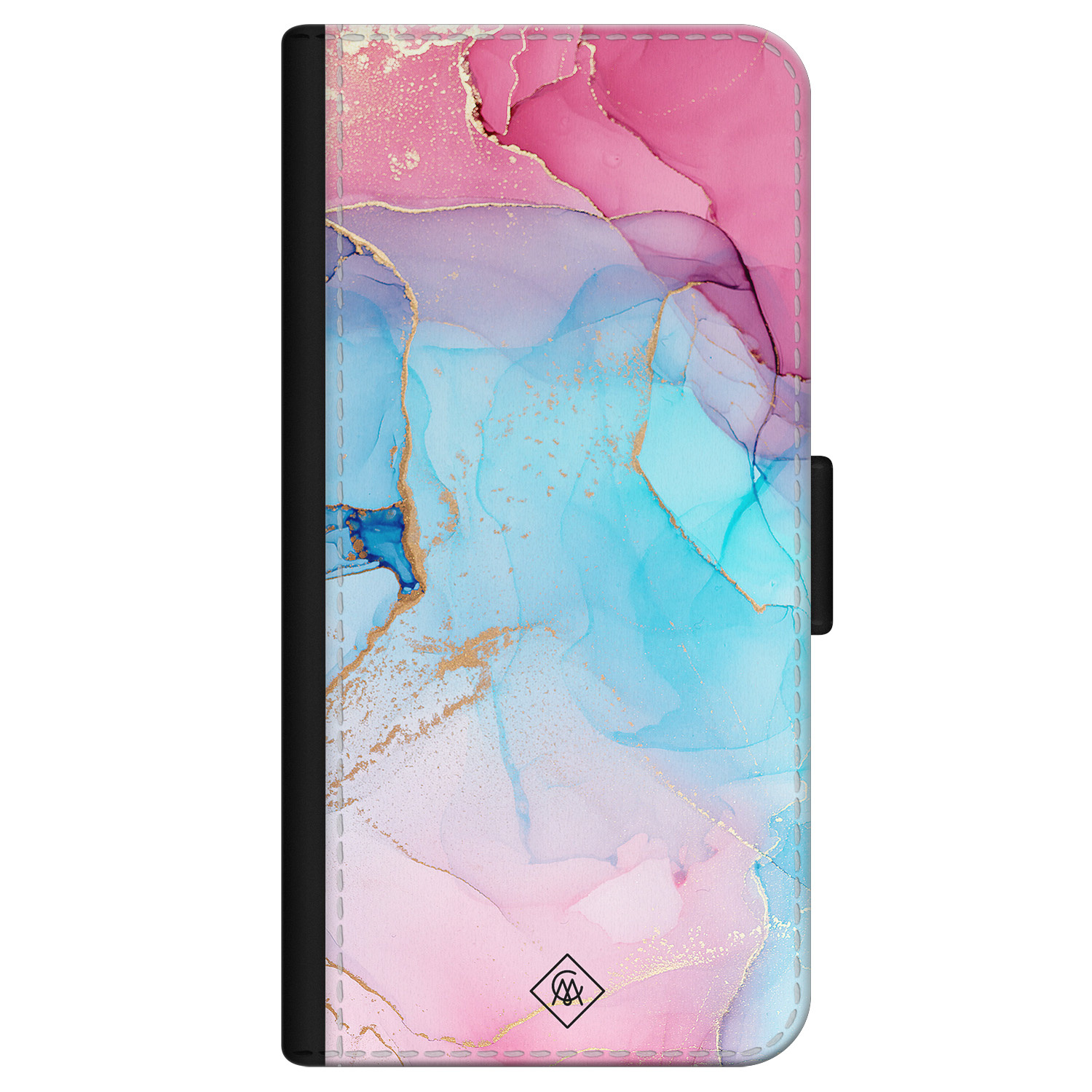 iPhone 12 flipcase Marble colorbomb