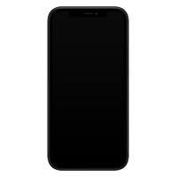 Casimoda iPhone 12 mini glazen hardcase - Leopard lines