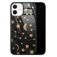 Casimoda iPhone 12 mini glazen hardcase - Counting the stars