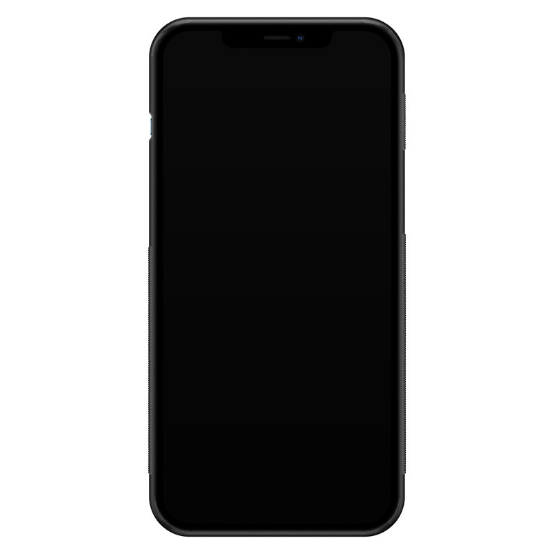 Casimoda iPhone 12 Pro Max glazen hardcase - Leopard lines