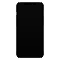 Casimoda iPhone 12 Pro Max glazen hardcase - Tartan blauw