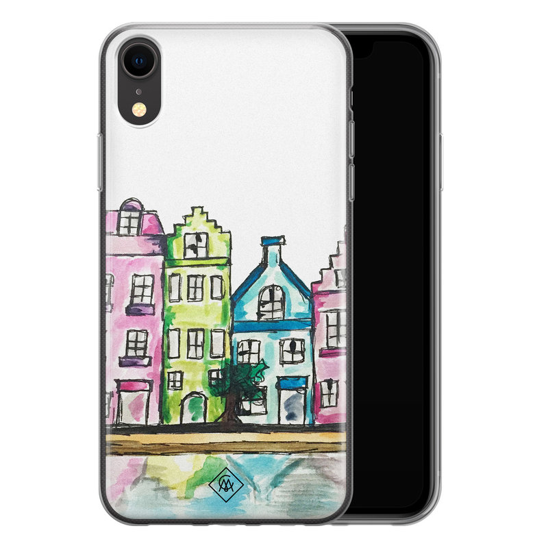 Casimoda iPhone XR siliconen telefoonhoesje - Amsterdam