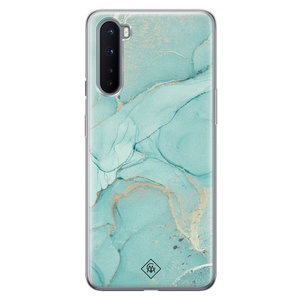 Casimoda OnePlus Nord siliconen hoesje - Touch of mint