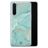 Casimoda OnePlus Nord siliconen hoesje - Touch of mint