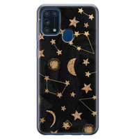 Casimoda Samsung Galaxy M31 siliconen hoesje - Counting the stars