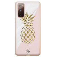 Casimoda Samsung Galaxy S20 FE siliconen hoesje - Ananas