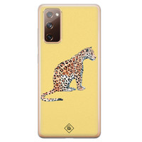 Casimoda Samsung Galaxy S20 FE siliconen hoesje - Leo wild