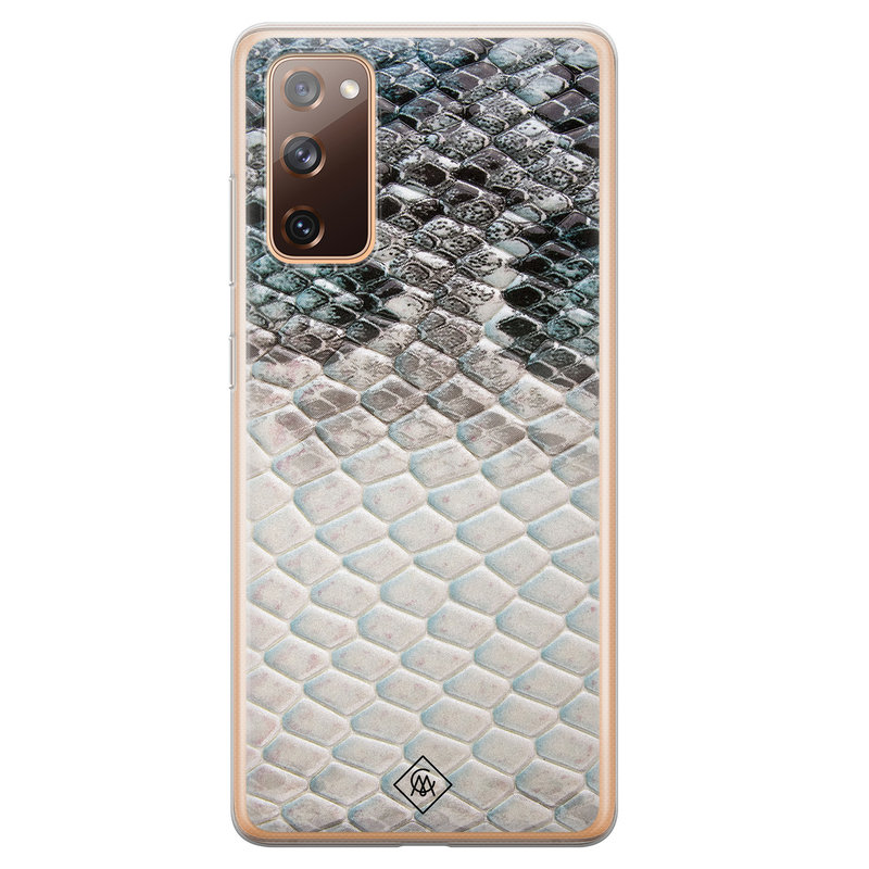 Casimoda Samsung Galaxy S20 FE siliconen hoesje - Oh my snake