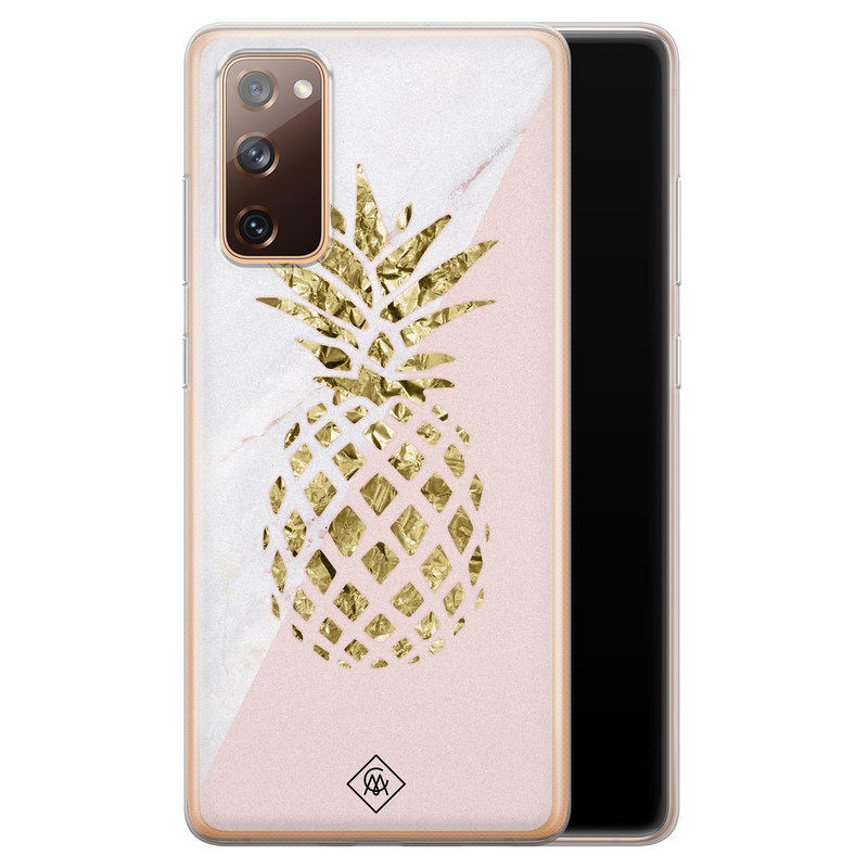 Casimoda Samsung Galaxy S20 FE siliconen hoesje - Ananas