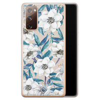 Casimoda Samsung Galaxy S20 FE siliconen telefoonhoesje - Touch of flowers