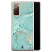 Casimoda Samsung Galaxy S20 FE siliconen hoesje - Touch of mint