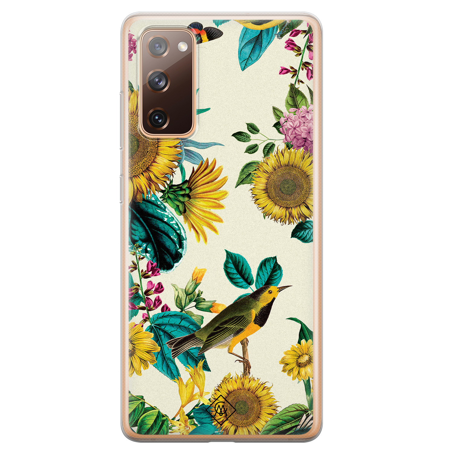 Samsung Galaxy S20 FE siliconen hoesje Sunflowers