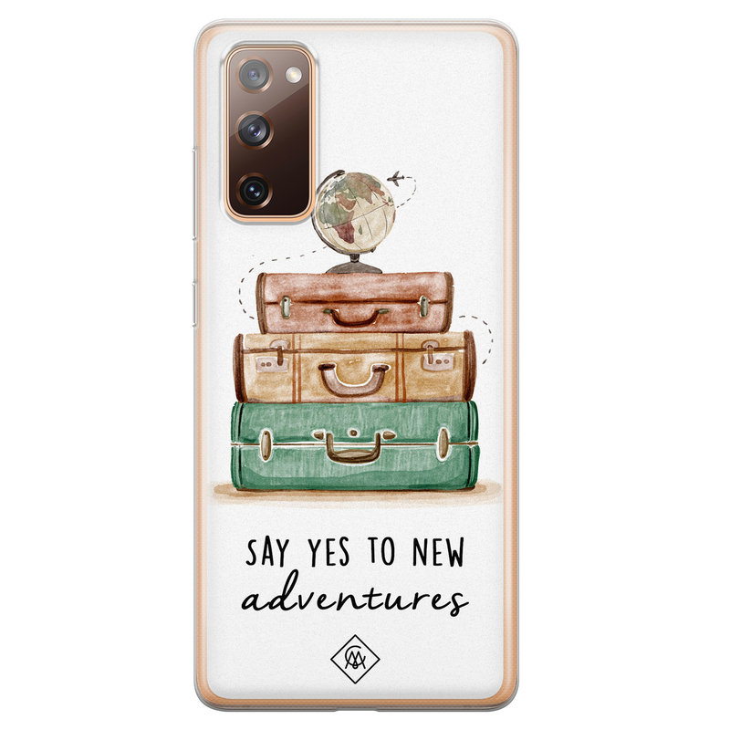 Casimoda Samsung Galaxy S20 FE siliconen hoesje - Wanderlust