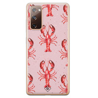 Casimoda Samsung Galaxy S20 FE siliconen telefoonhoesje - Lobster all the way