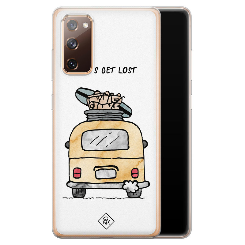 Casimoda Samsung Galaxy S20 FE siliconen hoesje - Let's get lost