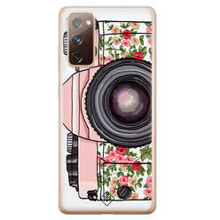 Casimoda Samsung Galaxy S20 FE siliconen hoesje - Hippie camera