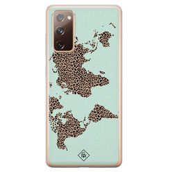 Casimoda Samsung Galaxy S20 FE siliconen hoesje - Wild world