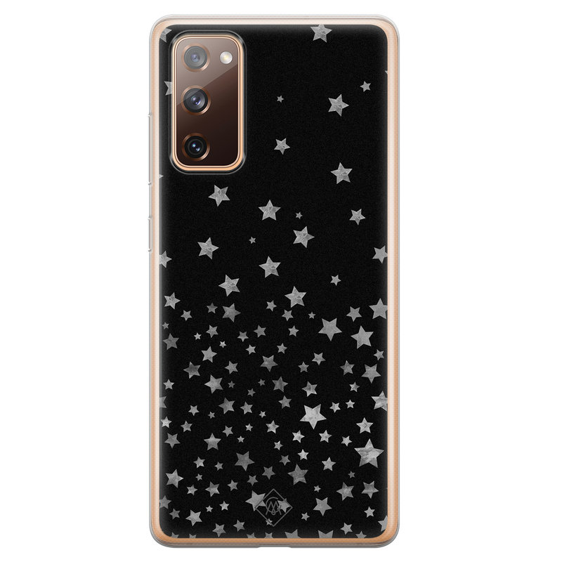 Casimoda Samsung Galaxy S20 FE siliconen hoesje - Falling stars