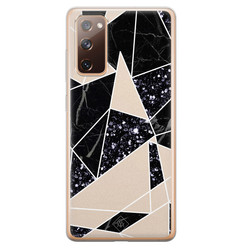 Casimoda Samsung Galaxy S20 FE siliconen hoesje - Abstract painted