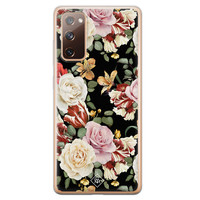 Casimoda Samsung Galaxy S20 FE siliconen hoesje - Flowerpower