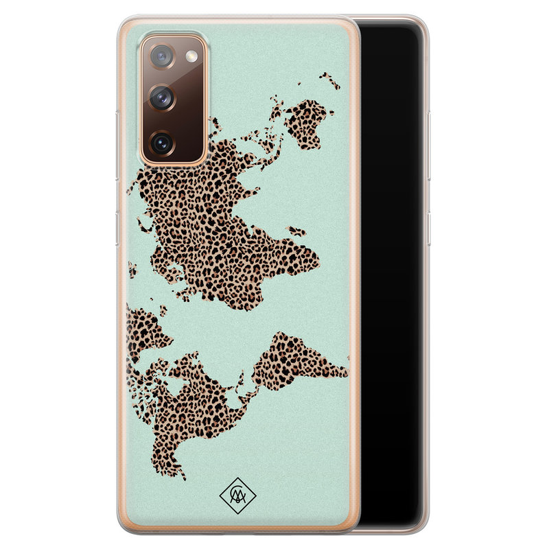 Casimoda Samsung Galaxy S20 FE siliconen hoesje - Wild world