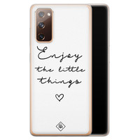 Casimoda Samsung Galaxy S20 FE siliconen hoesje - Enjoy life