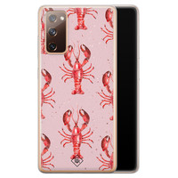 Casimoda Samsung Galaxy S20 FE siliconen telefoonhoesje - Lobster all the way