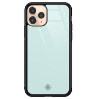 Casimoda iPhone 11 Pro glazen hardcase - Pastel blauw