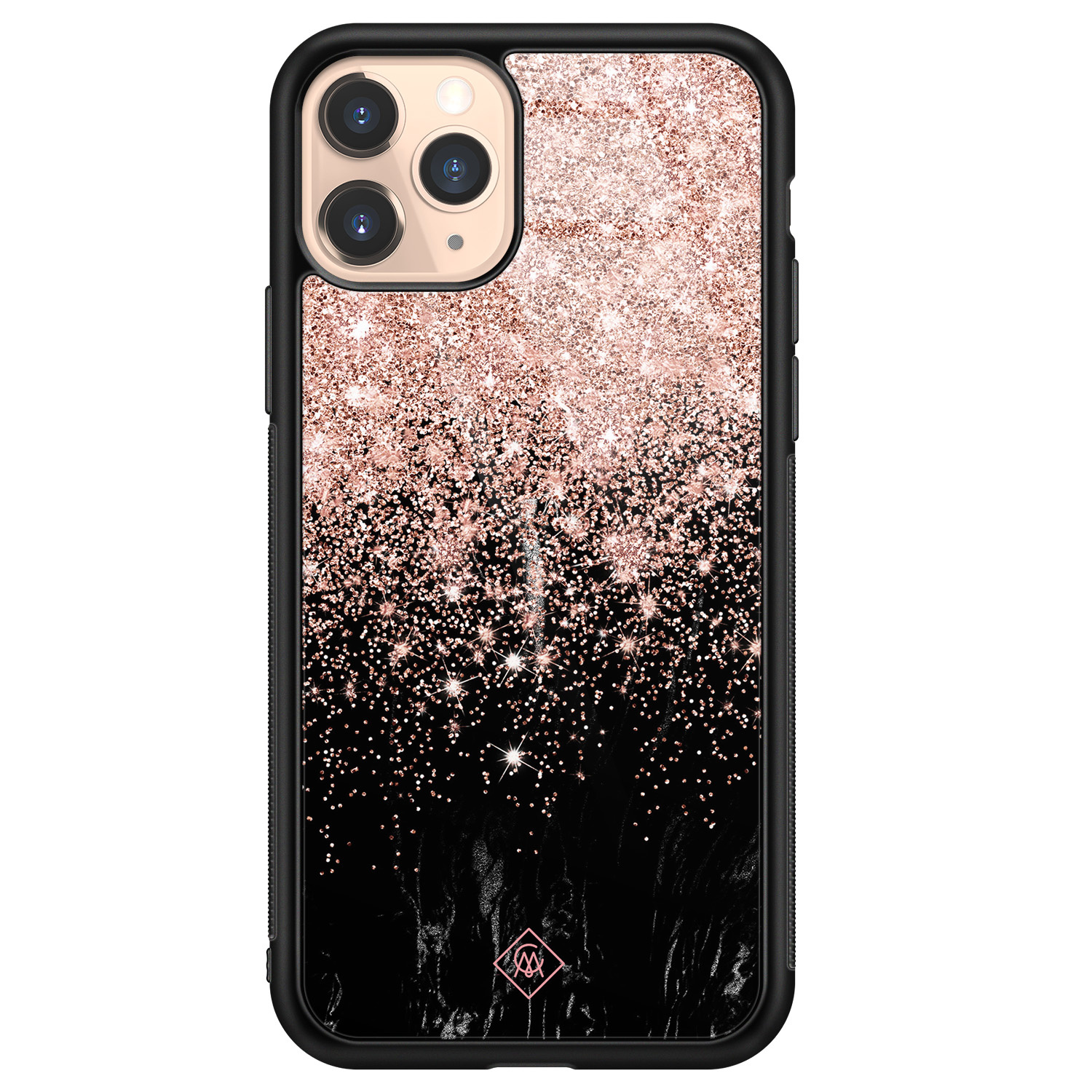 iPhone 11 Pro glazen hardcase - Marmer twist