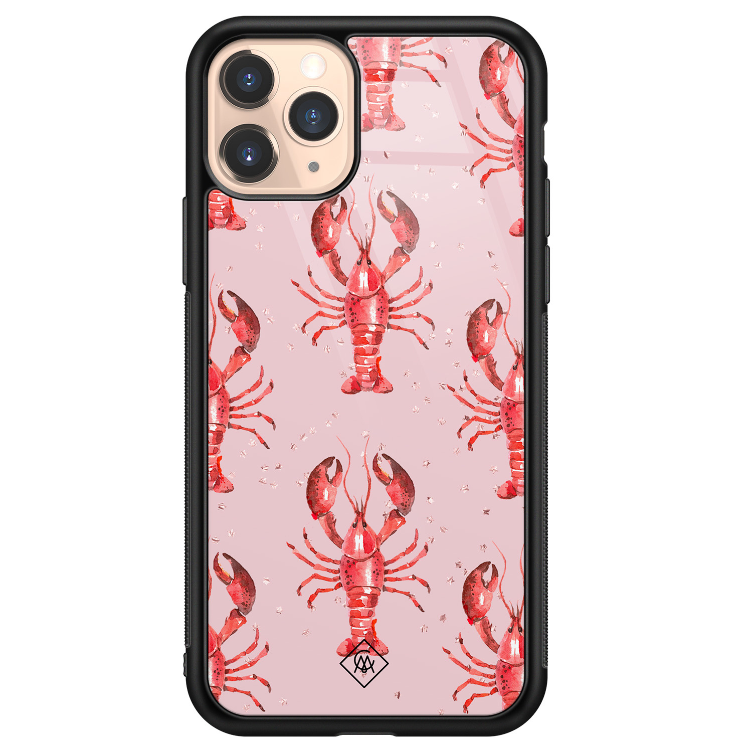 iPhone 11 Pro glazen hardcase Lobster all the way