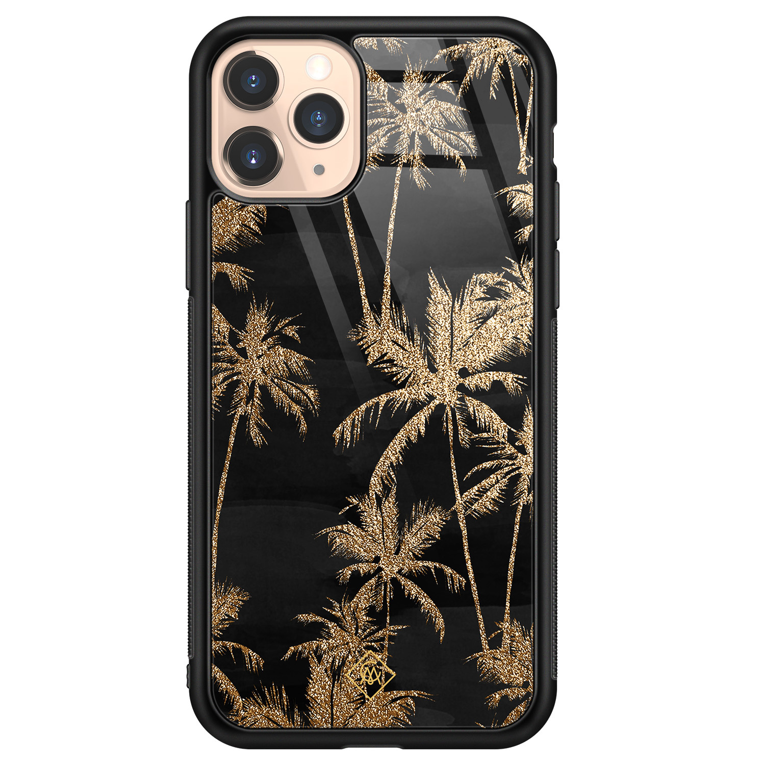 iPhone 11 Pro glazen hardcase Palmbomen