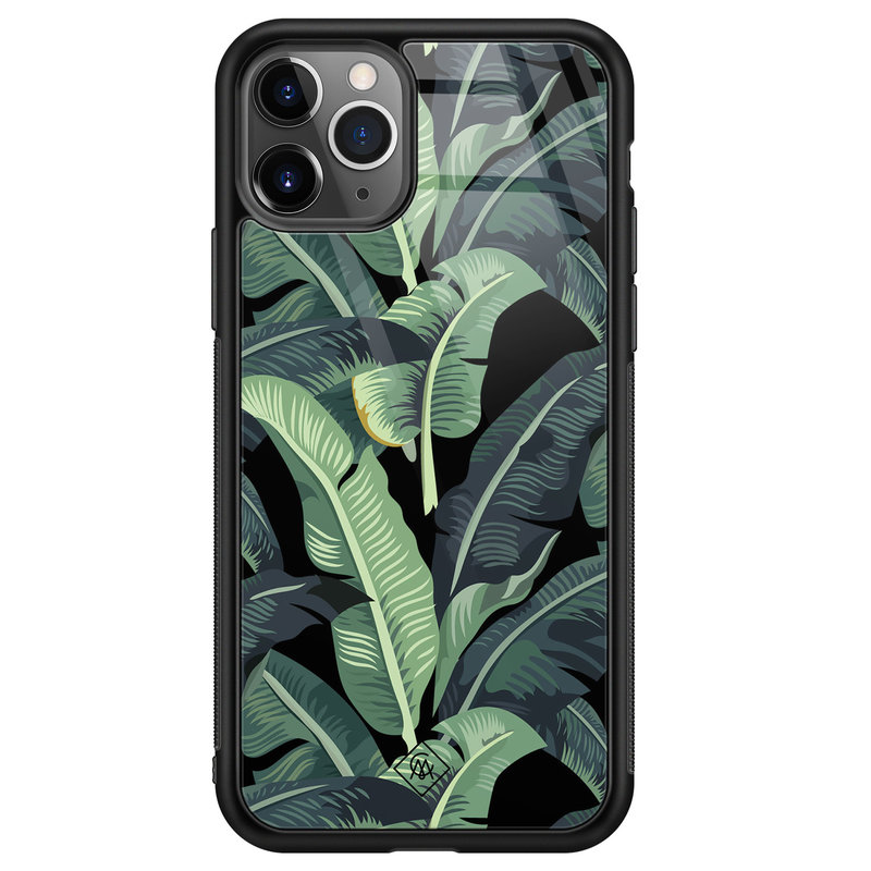 Casimoda iPhone 11 Pro Max glazen hardcase - Bali vibe