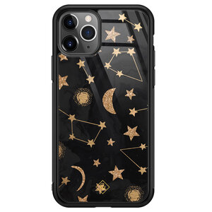 Casimoda iPhone 11 Pro Max glazen hardcase - Counting the stars