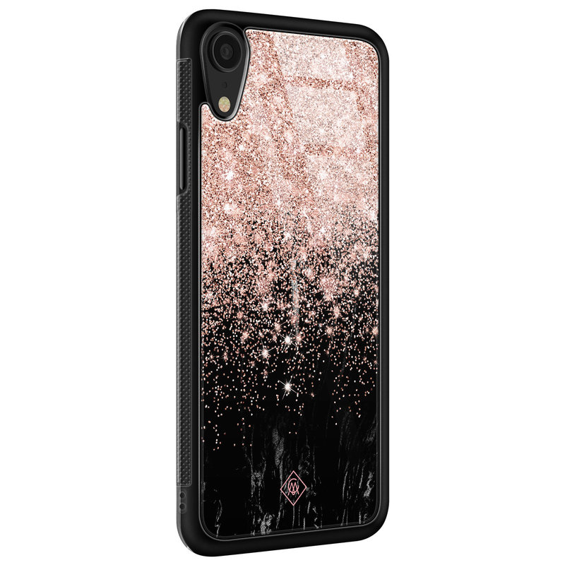Casimoda iPhone XR glazen hardcase - Marmer twist