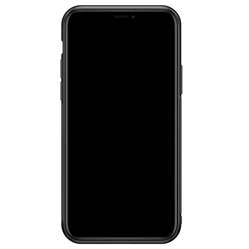 Casimoda iPhone 11 Pro glazen hardcase - Blah blah blah