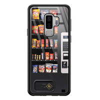 Casimoda Samsung Galaxy S9 Plus glazen hardcase - Snoepautomaat
