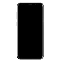 Casimoda Samsung Galaxy S9 Plus glazen hardcase - Touch of mint