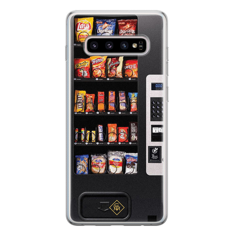 Casimoda Samsung Galaxy S10 siliconen hoesje - Snoepautomaat